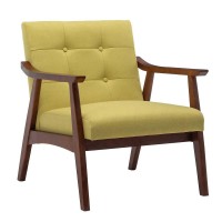 Convenience Concepts Take A Seat Chairs, Bumblebee Yellow Fabricespresso