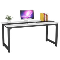 Tribesigns Modern Computer Desk, 70.8 X 31.5 Inch Large Office Desk Computer Table Study Writing Desk Workstation For Home Office, Conference Room