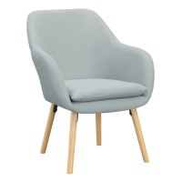 Convenience Concepts Take A Seat Charlotte Accent Chair 25.25 X 26.75 X 33.5 Sea Foam Blue Fabric