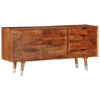 Vidaxl Tv Cabinet 46.5X11.8X21.7 Solid Acacia Wood