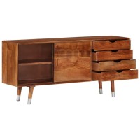 Vidaxl Tv Cabinet 46.5X11.8X21.7 Solid Acacia Wood