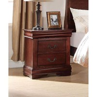 Nightstand For Bedroom Side Table With Drawer And Shelf Storage Cabinet Wooden End Table Bedside Table For Living Room (Dark Brown4)