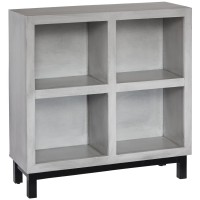 Progressive Furniture Library Accent Bookcase In Gray
