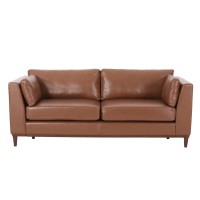 Christopher Knight Home Warbler Sofas, Cognac Brown