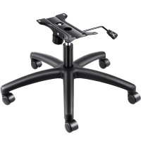 Topdeep 28 Swivel Chair Base Replacement, Office Chair Base, 350 Pounds Heavy Duty Gaming Chair Replacement Base With Bottom Plate Stand Cylinder And Casters