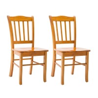 Boraam Shaker Dining Chairs, Set Of 2 - Oak