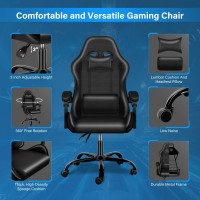 Yssoa Backrest And Seat Height Adjustable Swivel Recliner Racing Office Computer Ergonomic Video Game Chair