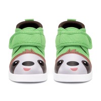 Ikiki Squeaky Shoes For Toddlers W/Adjustable Squeaker Sloth (3, Strider Mcsloth)