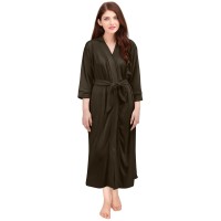 Ny Threads Womens Robe, Luxury Lightweight Knit Kimono Robes For Women, Casual Light Bathrobe For Sleepwear And Loungewear (X-Large, Olive Green)