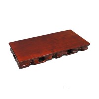 Ireiyusn Hand Carved Wooden Base Natural Wooden Coffee Table Oriental Style Coffee Table Can Be Placed In The Living Room, Study Room, Office Or Tea House (Size : 30X18X25 Cm)