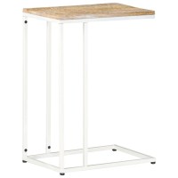 Vidaxl Side Table 13.8X17.7X25.6 Solid Mango Wood