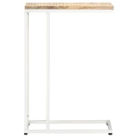 Vidaxl Side Table 13.8X17.7X25.6 Solid Mango Wood