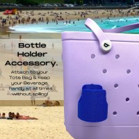 Boglets - Bottle Holder Accessories - Premium Collection - Decorative Accessories & Organizers - Made In Usa (Blue)