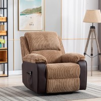 Power Recliner Chair, Lift Recliner Chairs For Elderly, Adjustable Living Room Chair With Remote Control And Side Pocket, 150A Tilt Single Sofa Chair, Brown