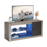 Nizame Tv Stand With Storage Cabinet Tv Console With 2 Shelves Media Entertainment Center For Living Room Suitable For Tv Up To 40 417 * 137 * 185 Inches