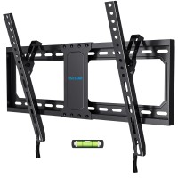 Tilting Tv Wall Mount For 37-90 Inch Tvs, Tilt Tv Mount Fits 16, 18, 24 Studs, Low Profile Wall Mount Tv Bracket With Quick Release Lock, Max Vesa 600X400Mm, Holds Up To 132 Lbs By Usx Star