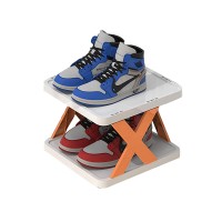 Tyewmiy Free Standing Shoe Racks Shoe Rack, Household Multilayer Simple Multi-Layer Shoe Cabinet, Storing Artifact, Space Saving Shoe Rack (Size : 24Cm*26Cm*175Cm)