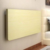 Leosxa Tables Wall Mounted Folding, Drop Leaf For Small Spaces, Particle Board Wall Folding Easy To Install,70Cma40Cm