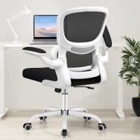 Razzor Office Chair, Ergonomic Desk Chair With Lumbar Support And Adjustable Armrests, Breathable Mesh Mid Back Computer Chair, Reclining Task Chair For Home Office