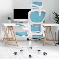 Razzor Ergonomic Office Chair, High Back Mesh Desk Chair With Lumbar Support And Adjustable Headrest, Computer Gaming Chair, Executive Swivel Chair For Home Office