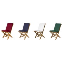 All Things Cedar Tf22-2 Special Price Combo Teak Folding Chair Set (Set Of 2), No Cushion