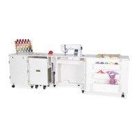 Aussie Sewing Cabinet Ash White