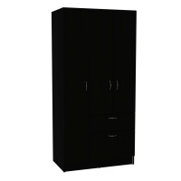Ramblas Armoire Two Cabinets One Drawer Hidden Drawer Shoes(D0102H2R0Va)