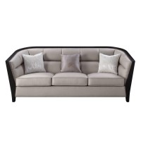 Acme Zemocryss Sofa W3 Pillows, Beige Fabric 54235(D0102H596K8)