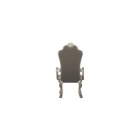 Acme Dresden Arm Chair (Set-2), Vintage Bone White & Pu 68173(D0102H59Yh2)