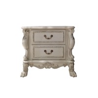 Acme Dresden Ii Nightstand Pu & White Finish Bd01675(D0102H59Yl6)