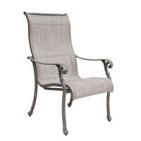 Outdoor All-Weather Sling Dining Chairs, Set Of 2(D0102H5L5Vj)