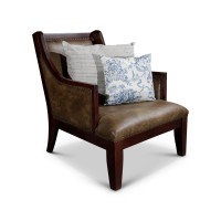 Leather Accent Chair(D0102H5Lkb6)