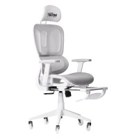 Techni Sport Airflex20 White Mesh Gaming Chair(D0102H5Qanx)