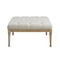 Bonnieville Upholstered Button Tufted Accent Ottoman(D0102H5Sf3T)