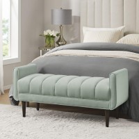 Linea Upholstered Modern Accent Bench(D0102H5Sf82)