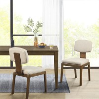 Lemmy Armless Upholstered Dining Chair Set Of 2(D0102H5Sfut)