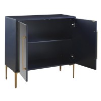 Casey Accent Cabinet With 2 Mirror Doors(D0102H5Sfvp)