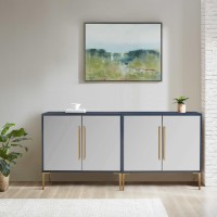 Casey Accent Cabinet With 2 Mirror Doors(D0102H5Sfvp)