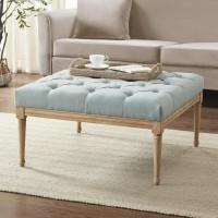 Bonnieville Upholstered Button Tufted Accent Ottoman(D0102H5Sfy6)