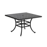 44 Square Dining Table, Dark Lava Bronze(D0102H73Jfp)