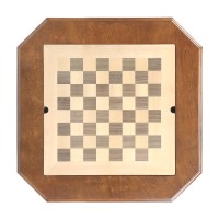 Acme Galini Game Table In Walnut Finish Ac00863(D0102H7C1Bp)