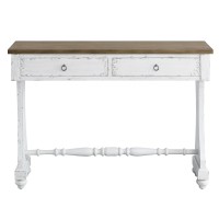 Acme Carminda Console Table In Antique White Finish Ac00281(D0102H7C1Ht)