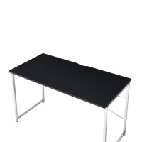 Acme Tennos Vanity Desk In Black & Chrome Finish Ac00904(D0102H7C1It)