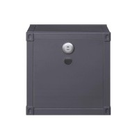 Acme Cargo Nightstand (Usb), Gunmetal 35922(D0102H7C20X)