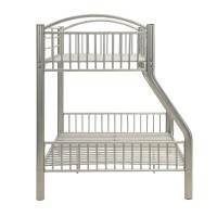 Acme Cayelynn Bunk Bed (Twinfull) In Silver 37380Si(D0102H7C28P)