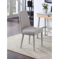Taylor Chair With Gray Legs And Gray Fabric(D0102H7C2D2)