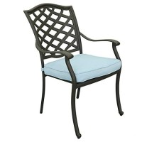 Dining Arm Chair, Blue, Set Of 2(D0102H7Cb5T)