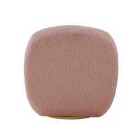 Acme Yedaid Accent Chair Wswivel In Pink Teddy Sherpa Ac00232(D0102H7Cbcp)