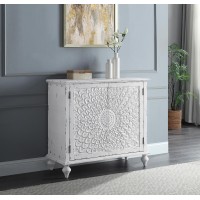 Acme Daray Console Table In Antique White Finish Ac00286(D0102H7Cbgj)