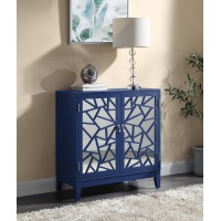 Acme Einstein Console Table In Blue Finish Ac00288(D0102H7Cbmp)
